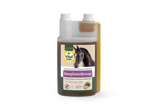 VITALstyle SouplesseSiroop 1 L - ondersteuning voor soepele gewrichten bij paarden