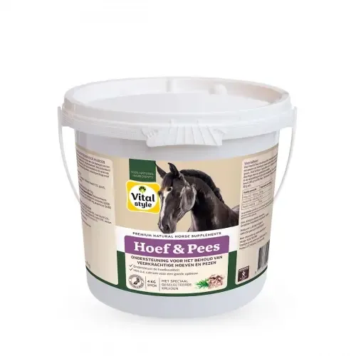 VITALstyle Hoef & Pees 4 kg - ondersteuning voor sterke hoeven en pezen