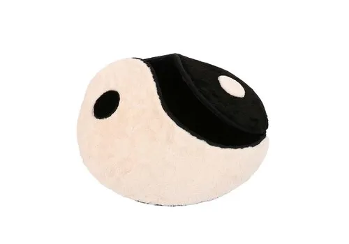 Coockoo Kattenslaapplaats ZEN ZONE zwart/wit – 60x60 cm
