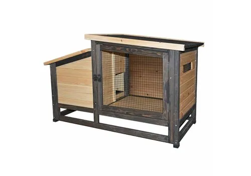 Duvo+ Konijnenhok Bunny Barnette – 111x55x68 cm