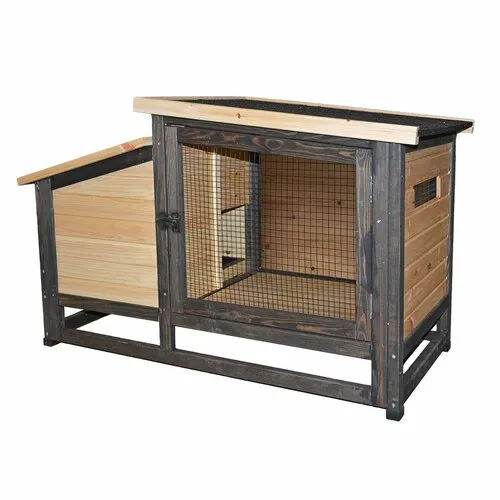 Duvo+ Konijnenhok Bunny Barnette – 111x55x68 cm