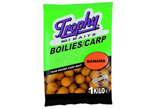 Trophy Baits Boilies Banana 1KG - karperaas