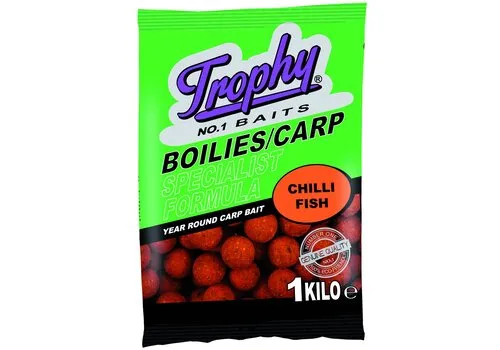 Trophy Baits Boilies Chili Fish 1KG - karperaas