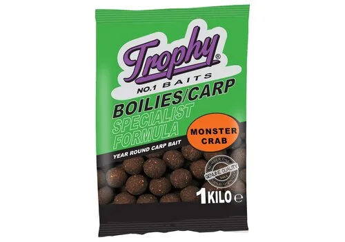 Trophy Baits Boilies Monstercrab 1KG - karperaas