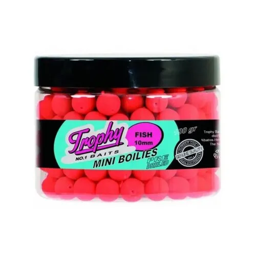 Trophy Baits Mini Boilies Fish 10MM 70g - karperaas
