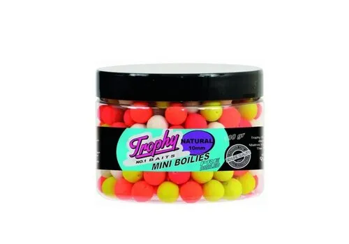Trophy Baits Mini Boilie Natural 10MM 70 Gram