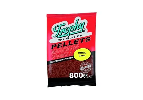 Trophy Baits Red Krill Pellets 800g - voer- en haakpellets