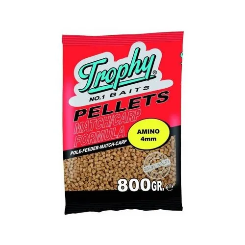 Trophy Baits Amino Pellets 800g - voer- en haakpellets