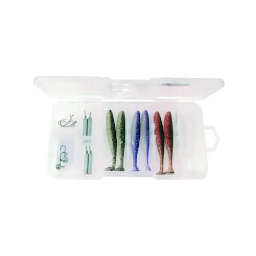 Keitech Dropshot kit - Keitech shadset met lood, haken en jigkoppen