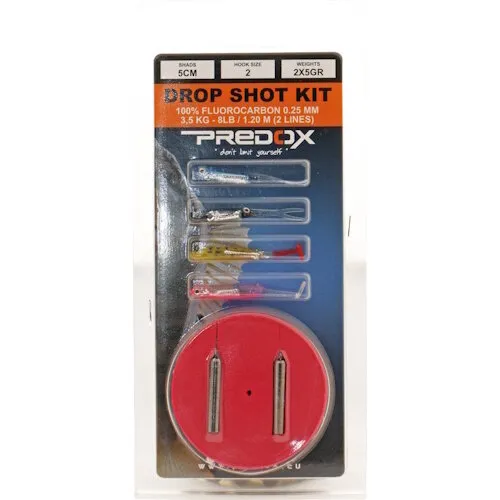 Predox Dropshot kit - Predox complete set voor roofvissen