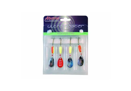 Albatros Spinkit - Albatros Ultra Caster 4-delige spinnerset voor roofvis