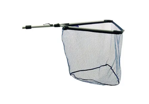 Predox Rubber landingnet 70x70x60 cm - 230 cm steel