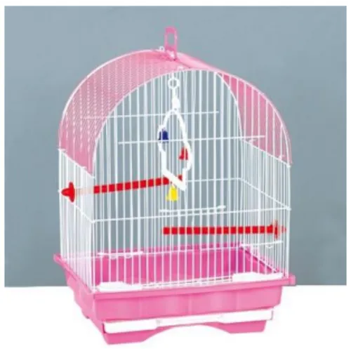 Junai.nl Vogelkooi Type 5B100 - wit met accessoires Junai.nl Vogelkooi Type 5B100 - wit met accessoires