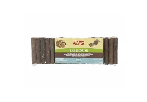 Living World Flexibele Brug - natuurlijke houten brug 22x10 cm