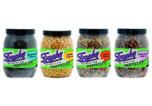 Trophy Baits Particles 1500ml – Kant-en-klaar Partikelaas
