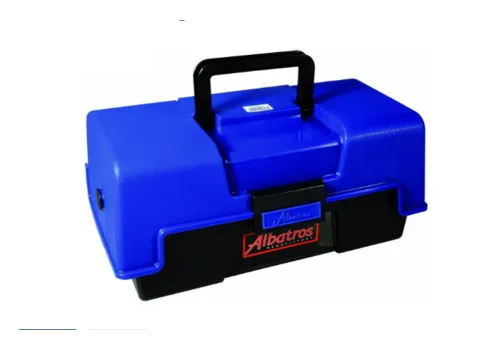 Albatros Viskoffer 2-ladig Blauw Medium