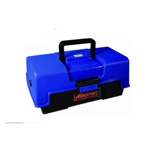 Albatros Viskoffer 2-ladig Blauw Medium