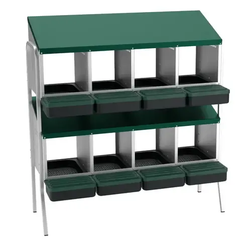 Junai.nl 2 Laags Legnest met Pootjes 10 Compartimenten Junai.nl 2 Laags Legnest met Pootjes 10 Compartimenten