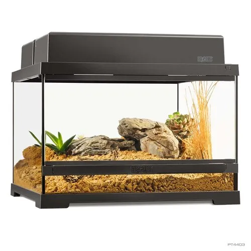 Exo Terra EX Pro terrarium Zwart | 45 x 45 x 30CM Exo Terra EX Pro terrarium Zwart | 45 x 45 x 30CM