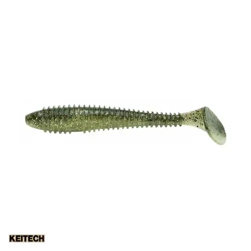 Keitech Swing Impact Fat 3.8" (9,5 cm) Softbait - 6 stuks