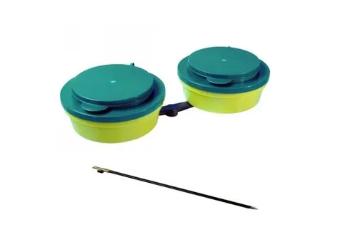 Albatros Houder met 2 Madendozen + Stok