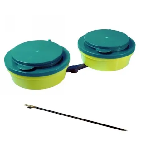 Albatros Houder met 2 Madendozen + Stok