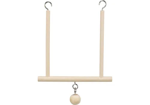 Trixie Trapezeschommel met houten bel Trixie Trapezeschommel met houten bel