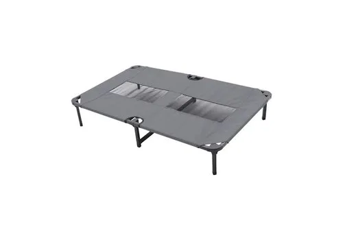 Duvo+ Relax Hondenbed Grijs 118x74x19 cm