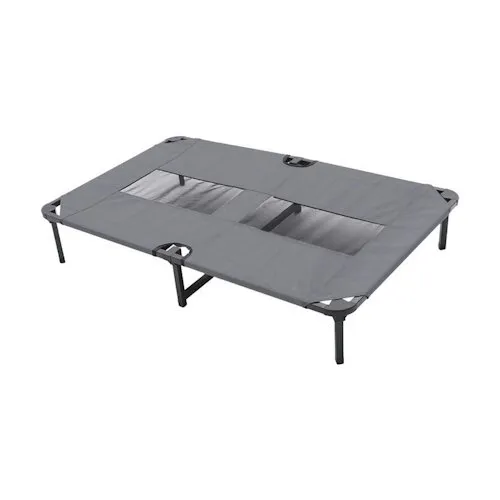 Duvo+ Relax Hondenbed Grijs 118x74x19 cm