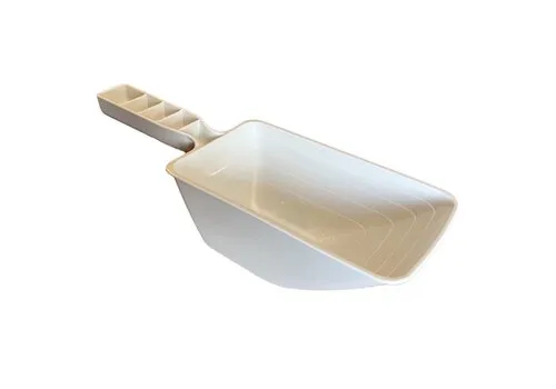 Junai.nl Grote Voerschep 470ml 2 Cup Wit