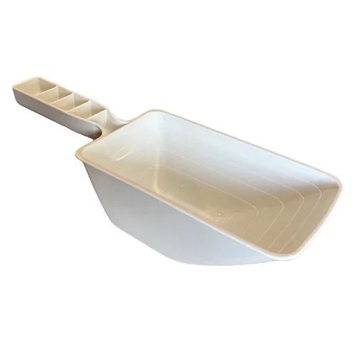 Junai.nl Grote Voerschep 470ml 2 Cup Wit