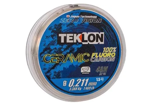 Teklon Ceramic Fluorocarbon vislijn 48 meter