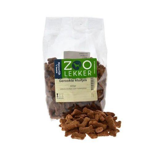 Zoolekker Gerookte kluifjes hondensnack - 400 g