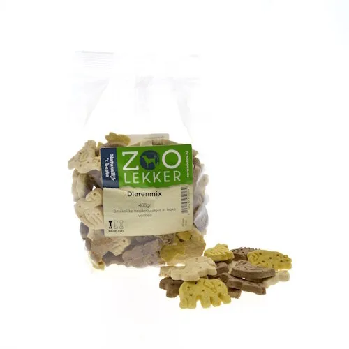 Zoolekker Dierenmix hondensnack - 400 g