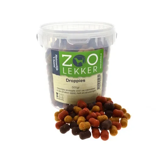 Zoolekker Droppies hondensnack - 500 g