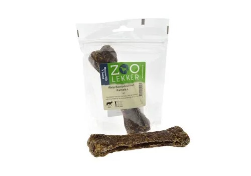 Zoolekker Welp en senior kluif hert kamala L - 17 cm