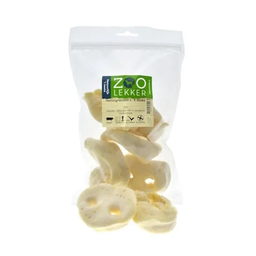 Zoolekker Honingneuzen L hondensnack - 5 stuks