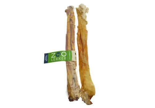 Zoolekker Konijnenhuid rol hondensnack 40 cm - 1 stuk