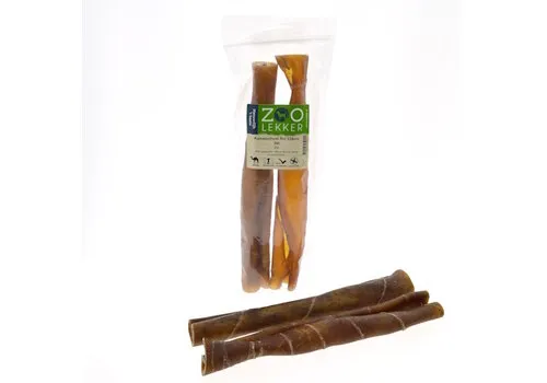 Zoolekker Kamelenhuid rol hondensnack 30 cm - 2 stuks