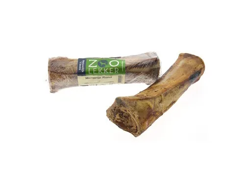 Zoolekker Mergpijp rund hondensnack - 1 stuk