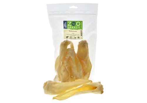 Zoolekker Geitenoren hondensnack - 100 g