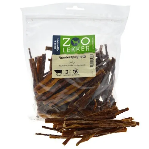 Zoolekker Runderspaghetti 200 Gram