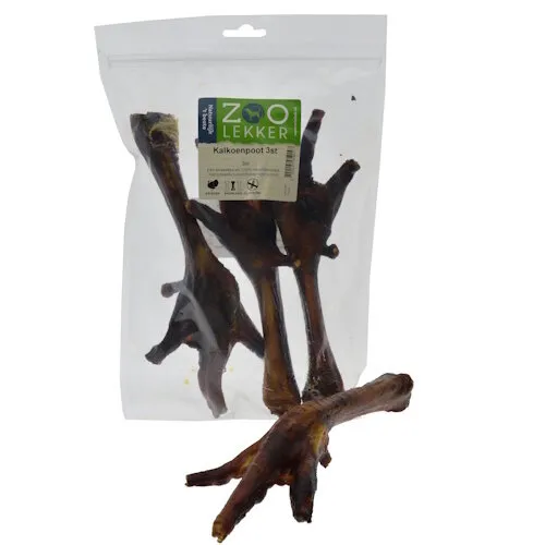 Zoolekker Kalkoenpoot 3st 3 Stuks