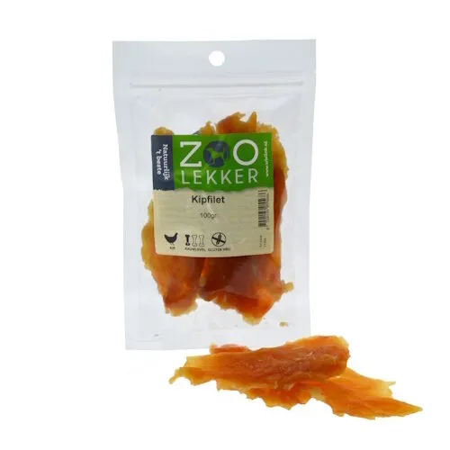 Zoolekker Kipfilet hondensnack