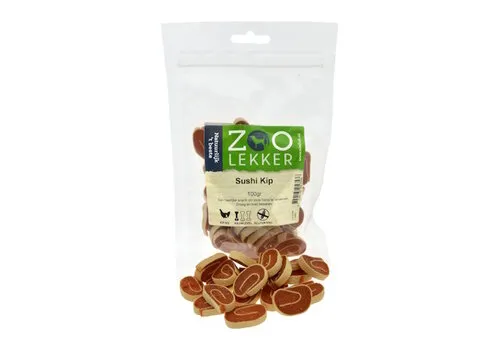 Zoolekker Sushi Kip 100 Gram