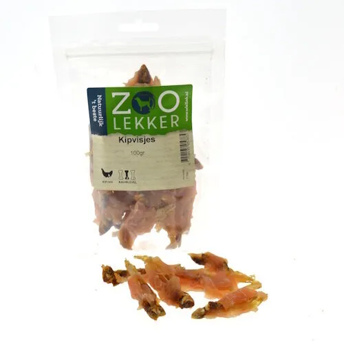 Zoolekker Kipvisjes