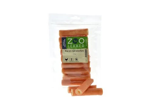 Zoolekker Kip en rijst staafjes