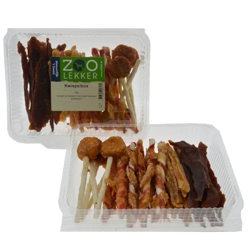 Zoolekker Kwispelbox