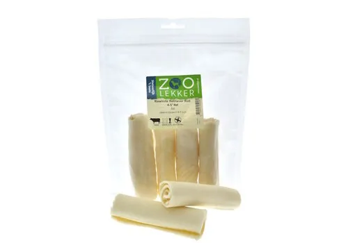 Zoolekker Rawhide retriever roll 4-5 inch 4 stuks