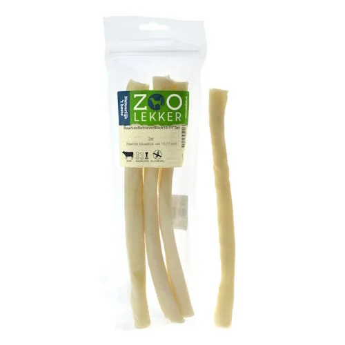 Zoolekker RetrieverStick hondensnack 10-11 inch - 3 stuks